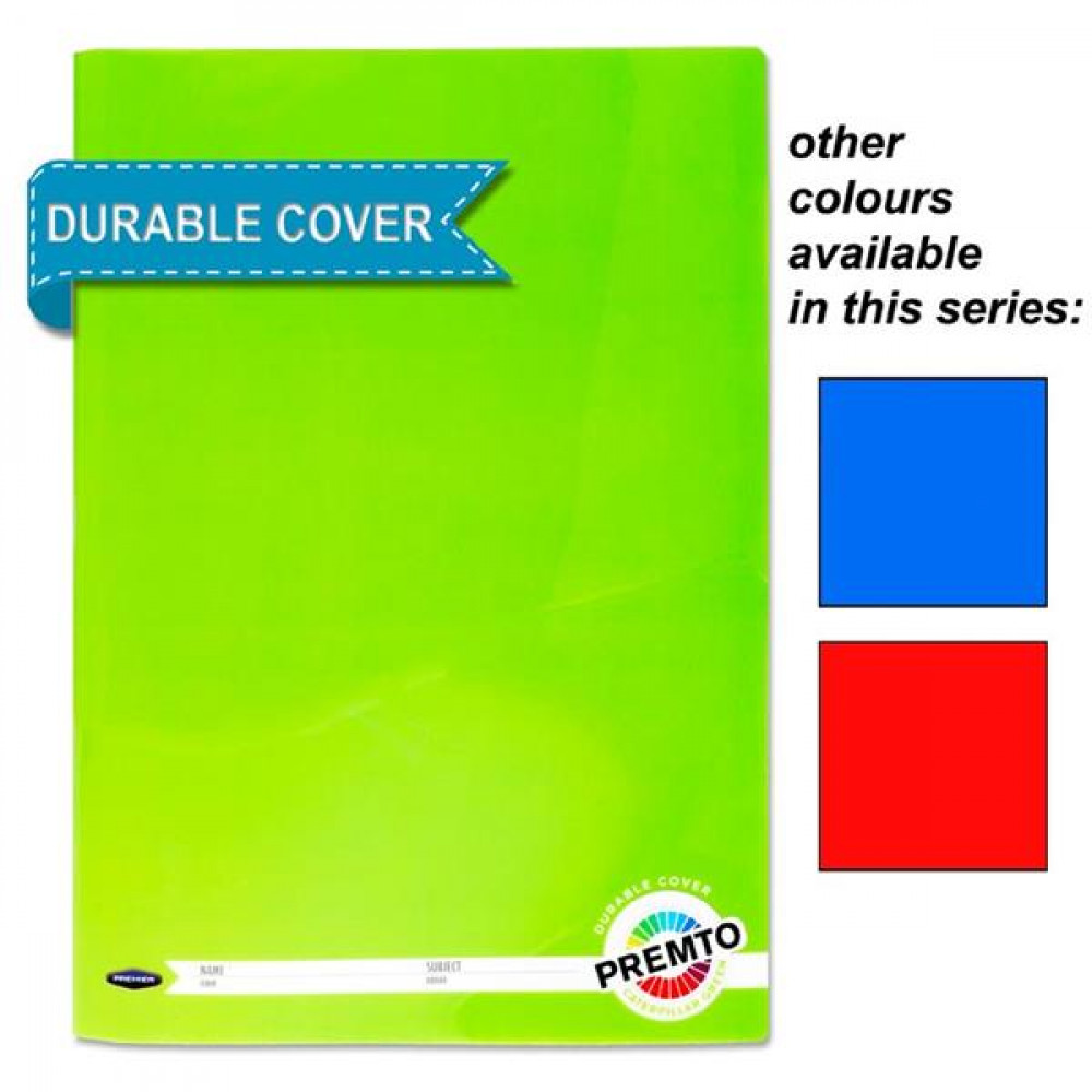 A4 Manuscript with Durable Cover 160pg- Assorted C