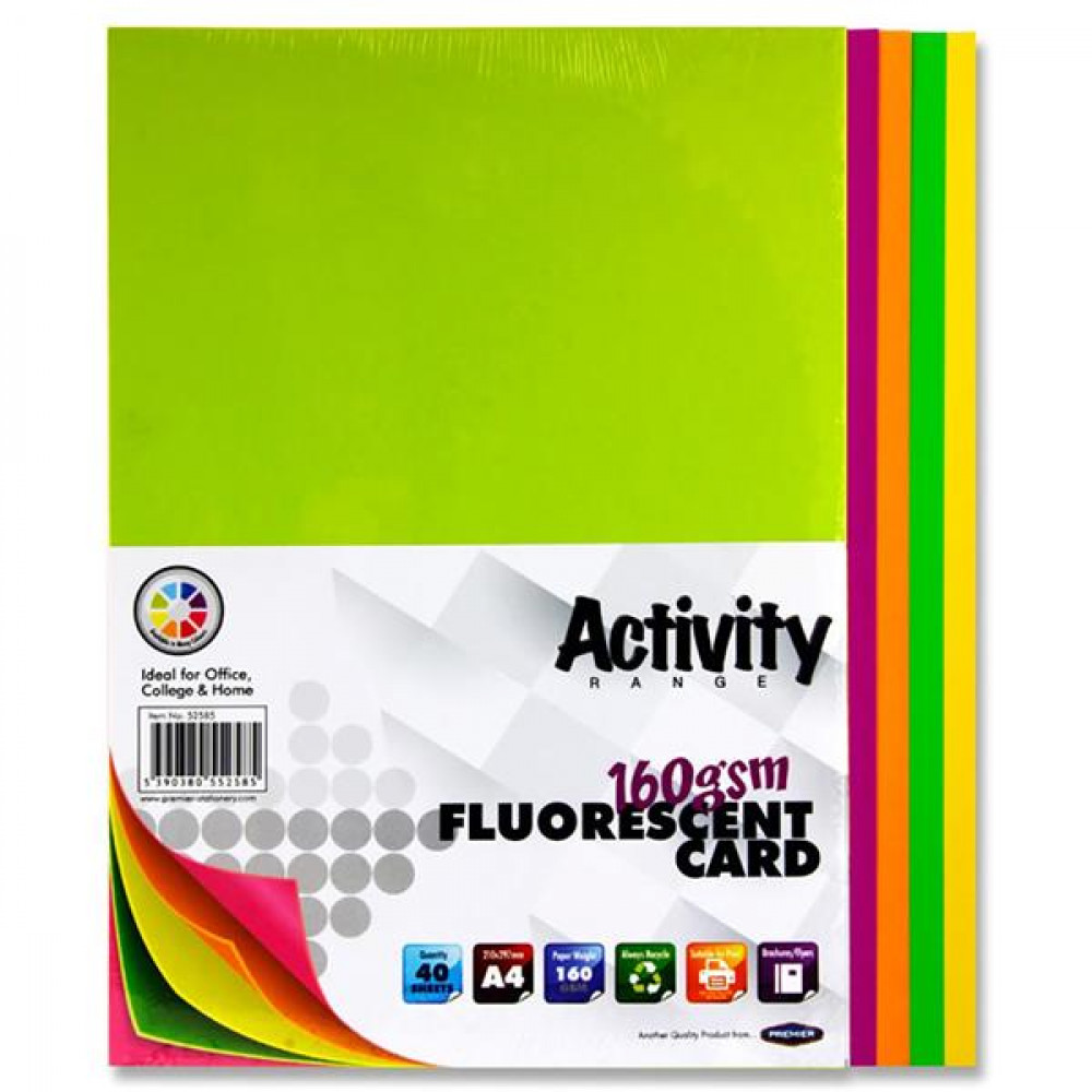 A4 Card Activity 40 Sheets