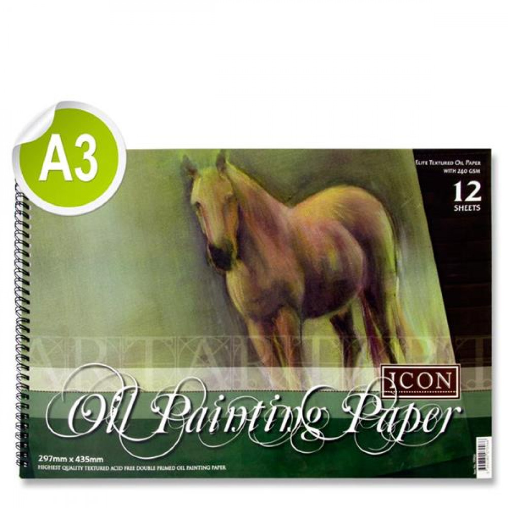 A3 Oil Painting Pad 240Gsm