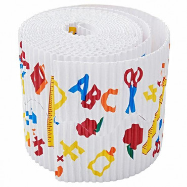 57mm X 7.5m Border Roll Bordette - School Days