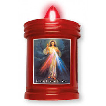Sacred Hart Battery Light Red-Lig