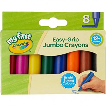8 My First Crayola Jumbo Crayons
