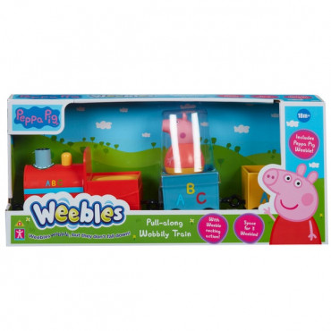 Peppa Pig Weebles Wobbly Plane