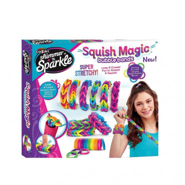 SHIMMER N SPARKLE SQUISH MAGIC BUBBLE BANDS