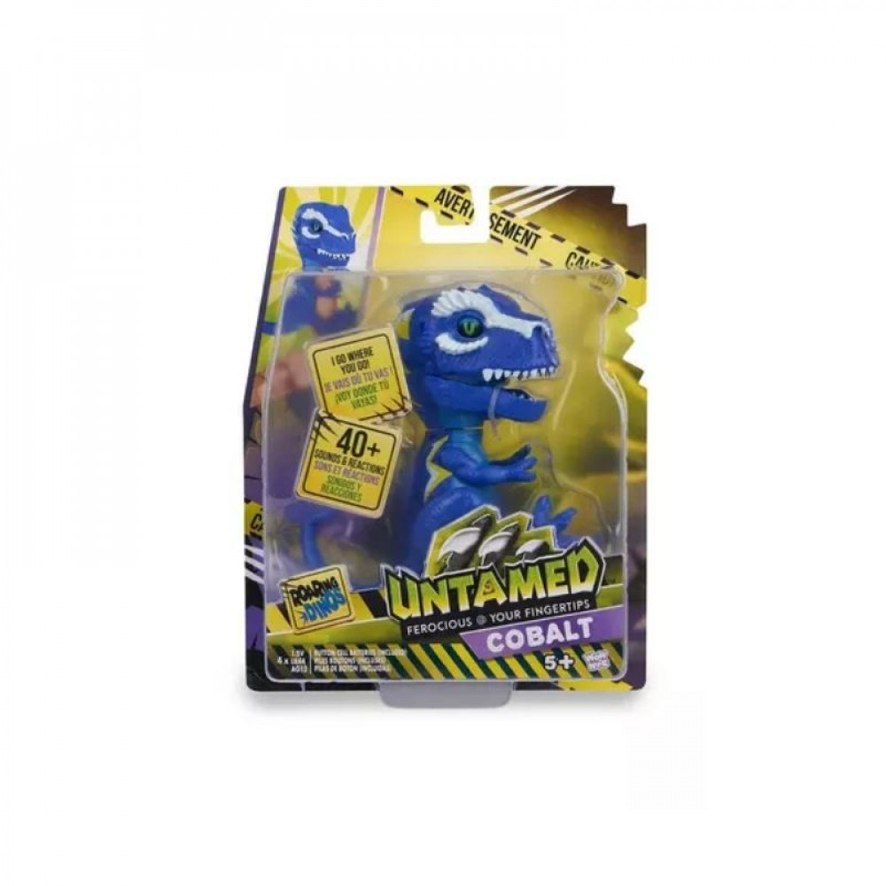 Untamed Roaring Dinos Interactive T-Rex Cobalt