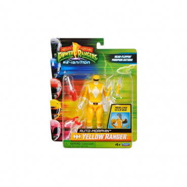Mighty Morphin Power Rangers re-ignition yellow
