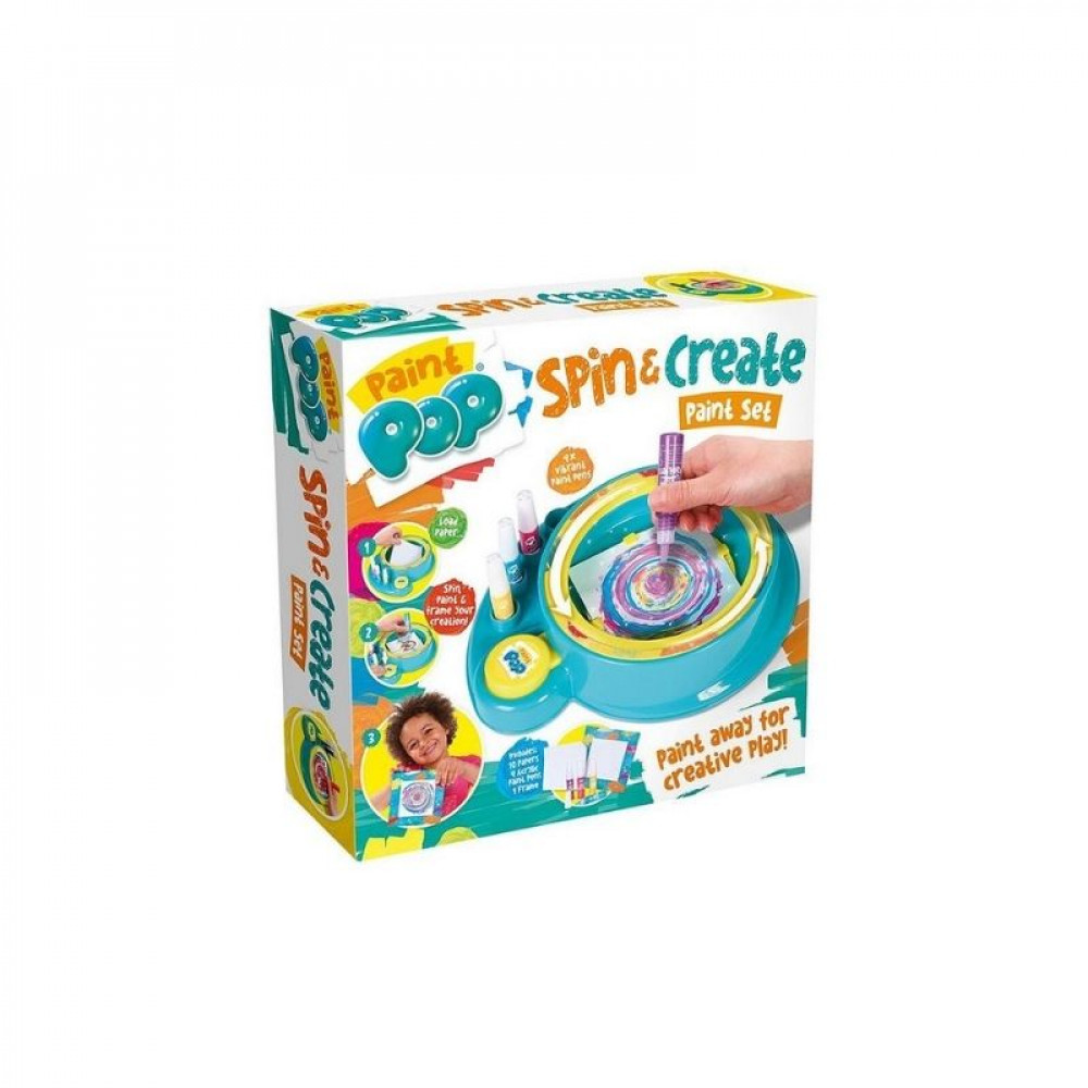 PAINT POP Spin & Create Paint Set