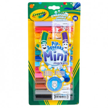 Crayola Mini Pipsqueak Markers Pk 14