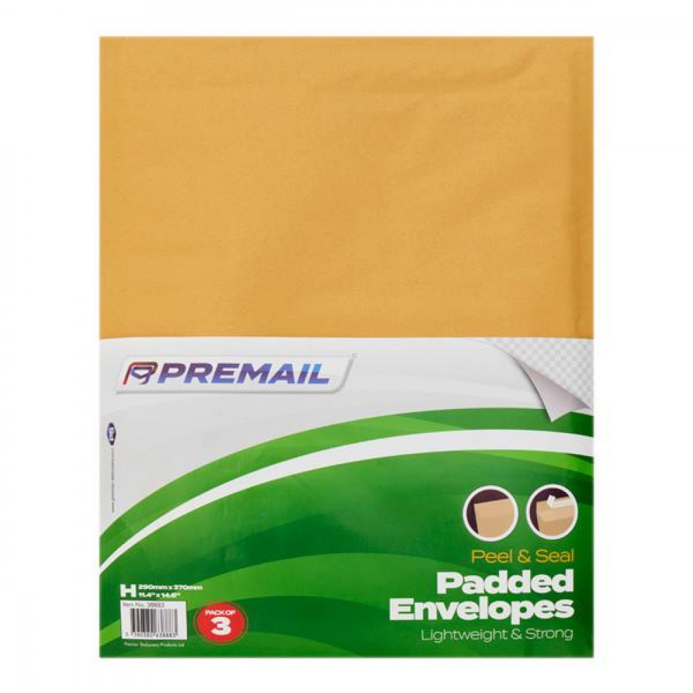 PCK 3 PADDED ENVELOPE H