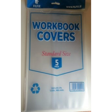 Filfix A4 Workbook Covers 5 Pack