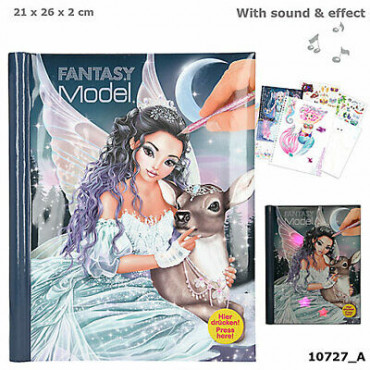Top Model Fantasy Colouring Book