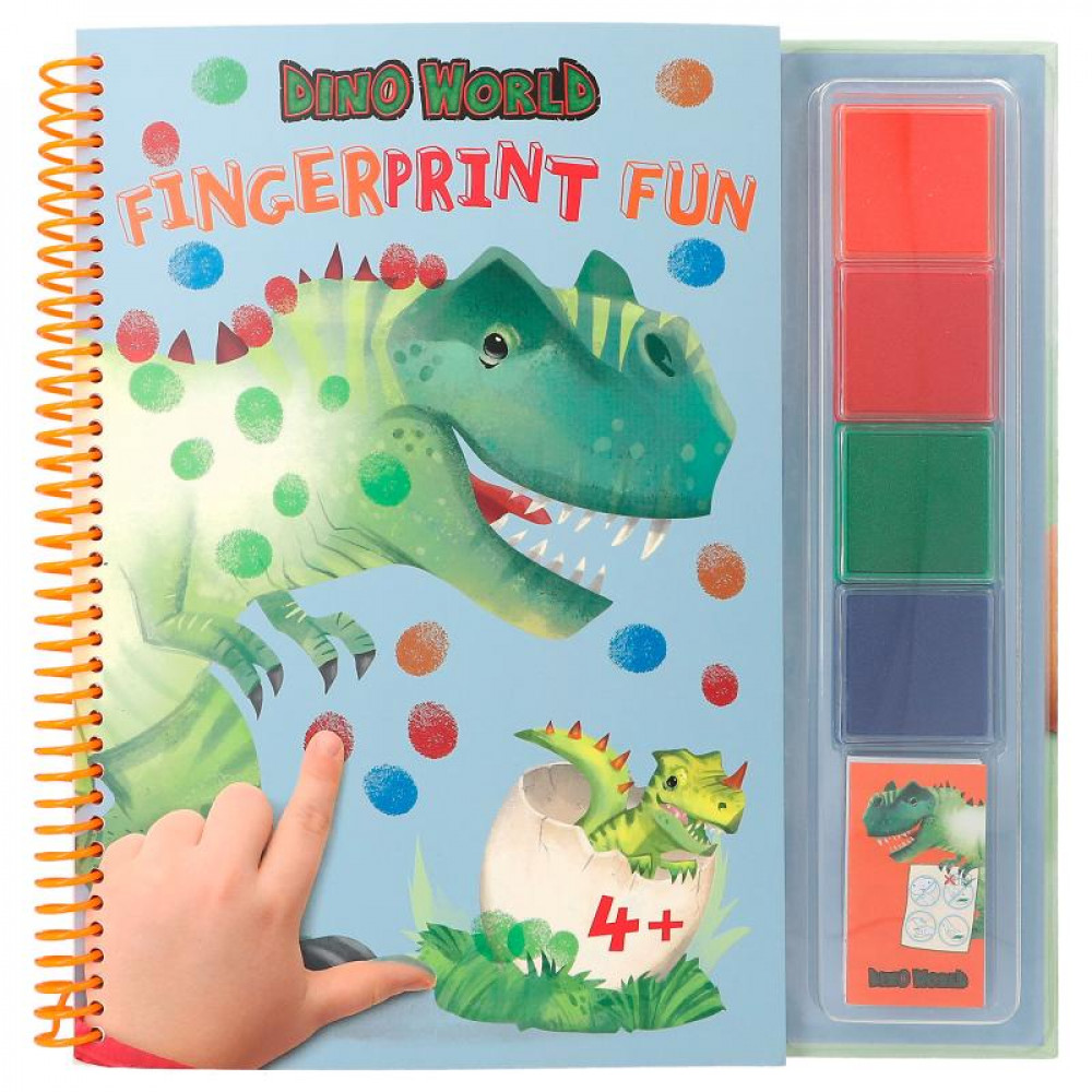 Dino World Fingerprint Fun