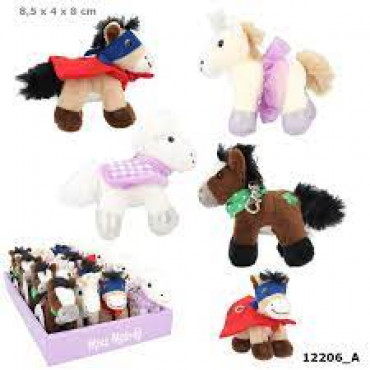 MISS MELODY SMALL PLUSH HORSE KEYCHAIN