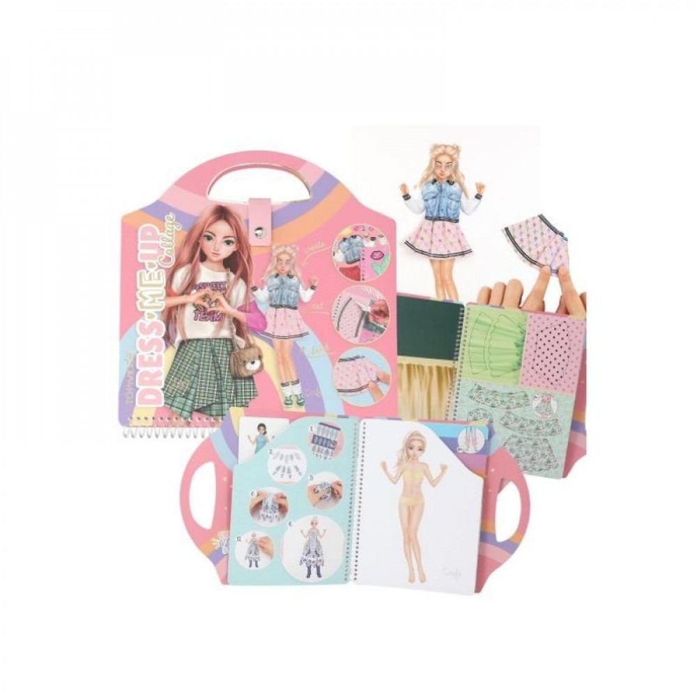 TOPModel Dress Me Up Collage Book