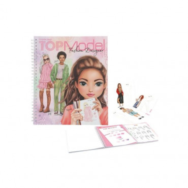 Create Your TOPModel Colouring Book