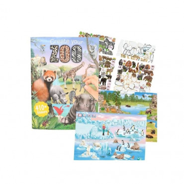 Create Your ZOO Colouring Book
