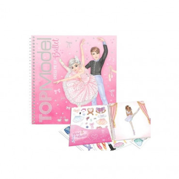 TOPModel Dress Me Up Stickerbook BALLET