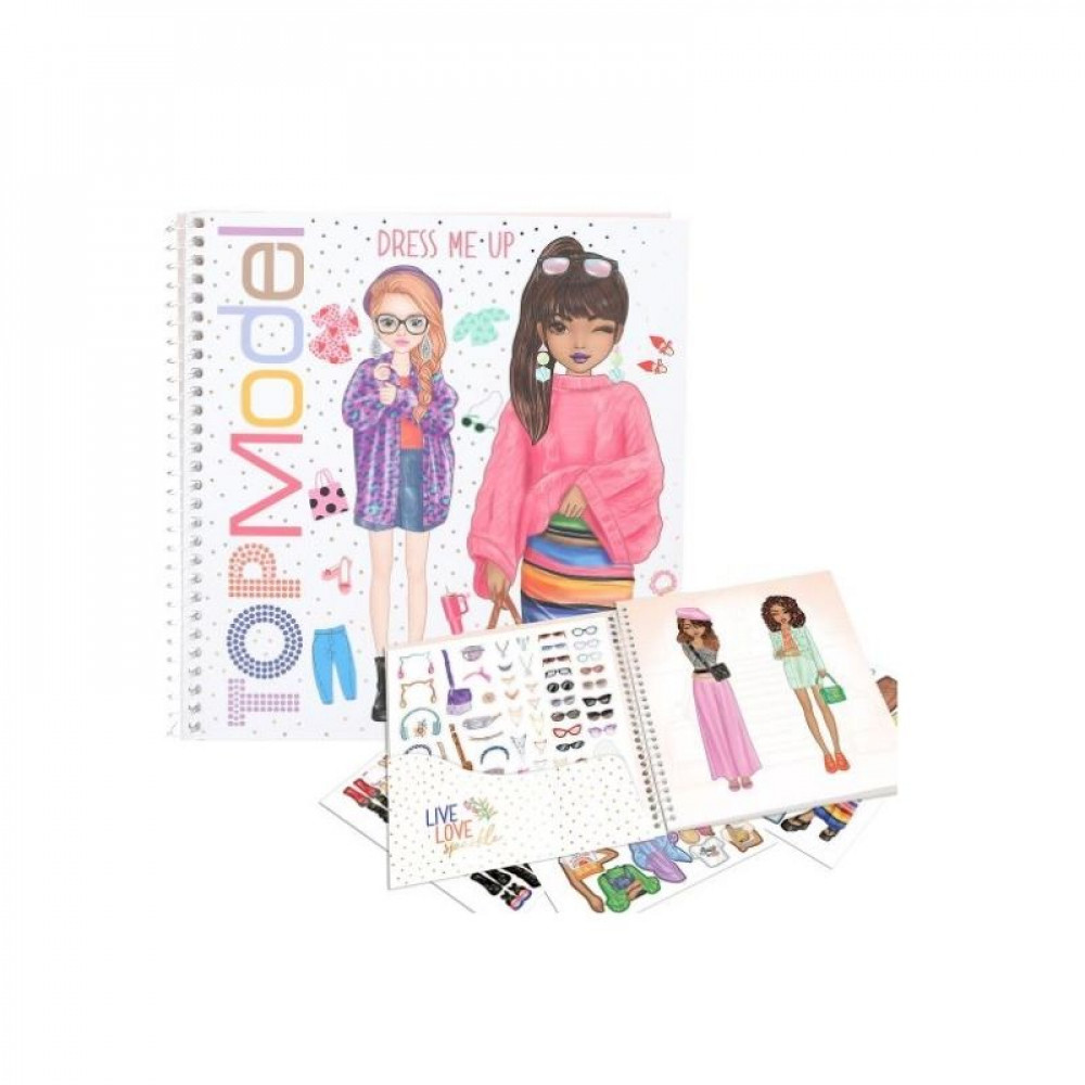TOPModel Dress Me Up Stickerbook