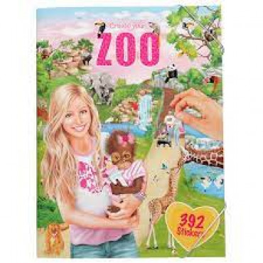 CREATE YOUR ZOO COLOURING BOOK