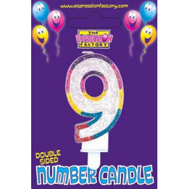 Birthday Candle 9