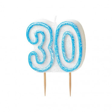 Birthday Candle 30Th