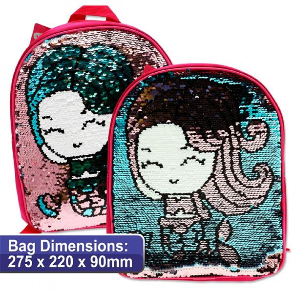Dream Junior Backpack Reversible Sequins - Mermaid