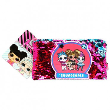 Flat Pencil Case Reversible Sequins Lol Surprise