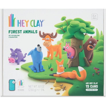 Hey Clay Forest Animal Set