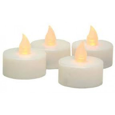 Tealight Flickering Led 4Pk