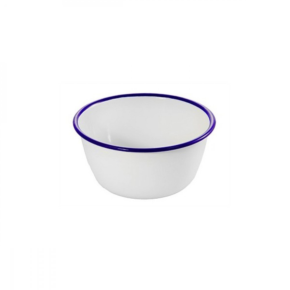 Enamel Pudding Bowl 14Cm