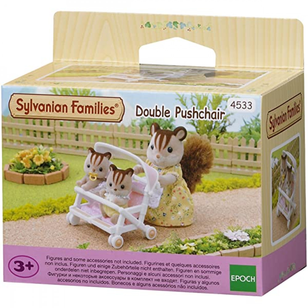 Sylvanian Double Pushchair