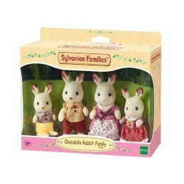 Chocolate Rabbit Family