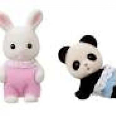 BABY'S TOY BOX SNOW RABBIT N PANDA BABIES