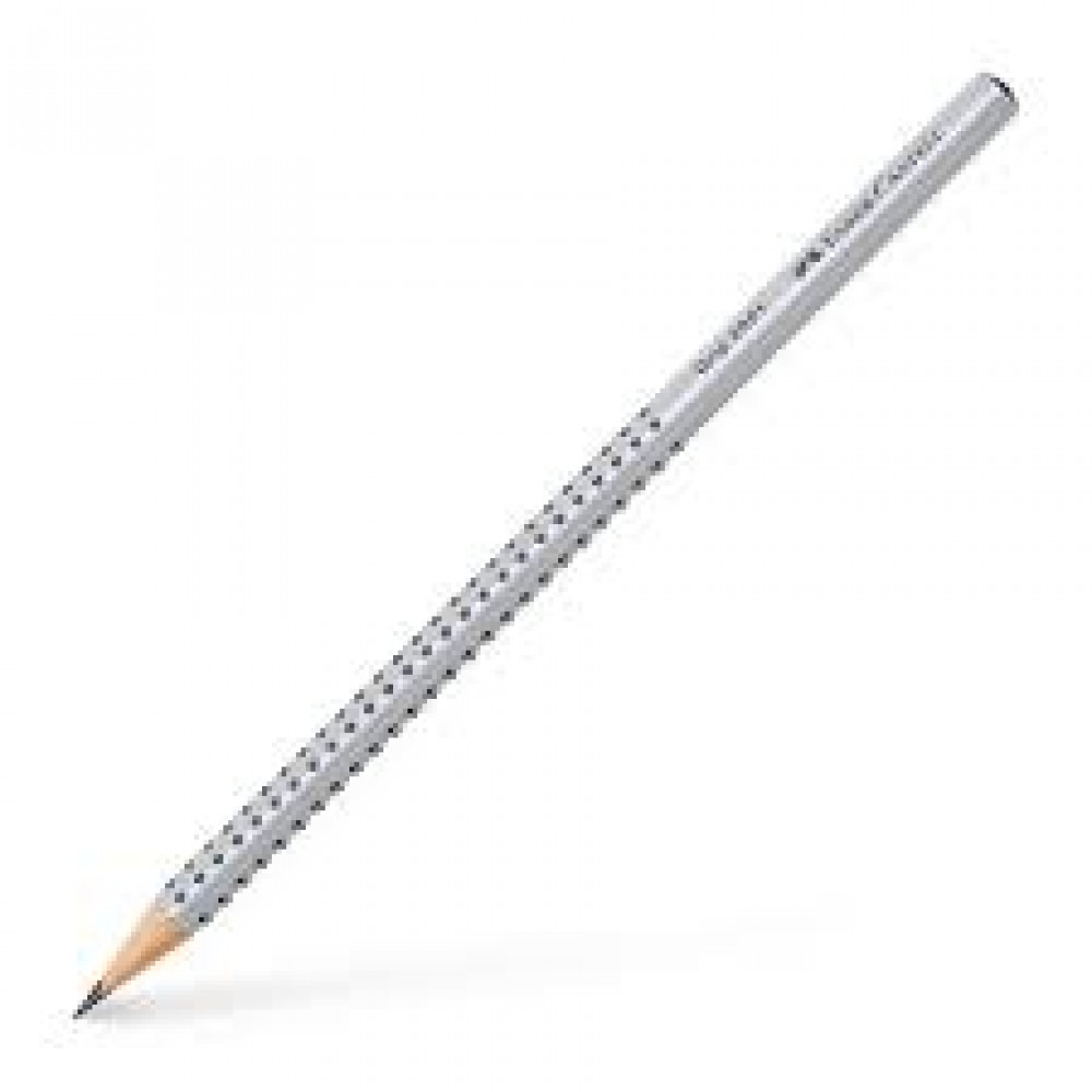 Grip 2001 Graphite Pencils Silver HB Display 144