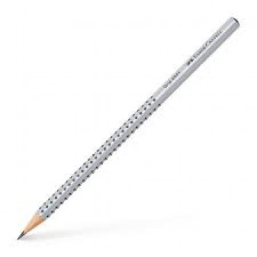 Grip 2001 Graphite Pencils Silver HB Display 144