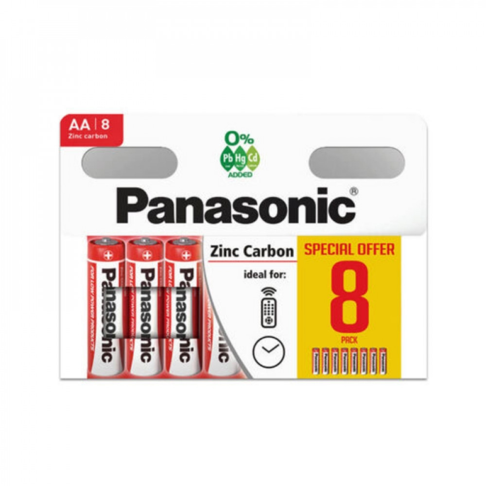 Panasonic Batteries Aa 8pc