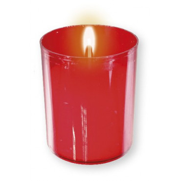 Candles Pk 4 Red Votive