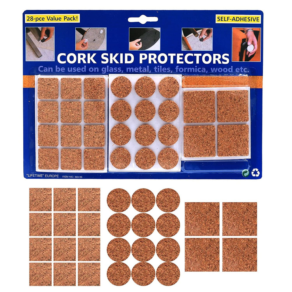 Cork Skid Protectors