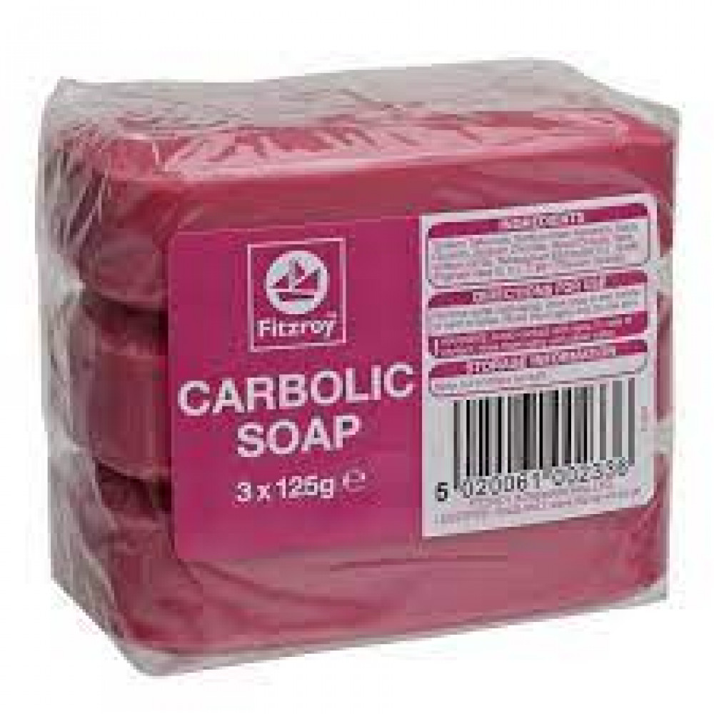 Fitzroy Carbolic Soap 3 x 125g