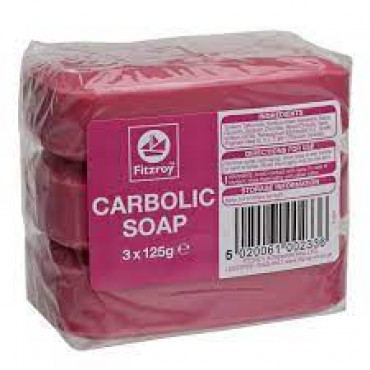 Fitzroy Carbolic Soap 3 x 125g