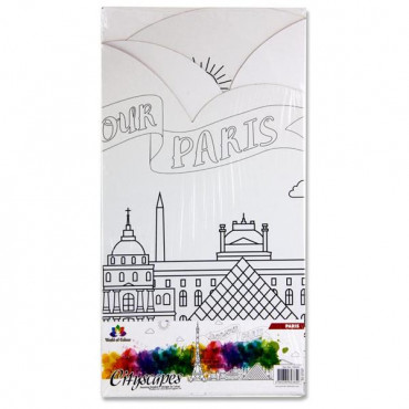 Cityscapes Designs To Colour - Paris