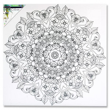 Colour My Canvas Mandala