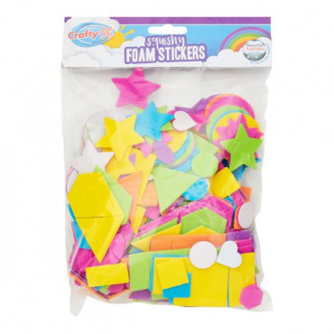 Squishy Foam Stickers - Shapes