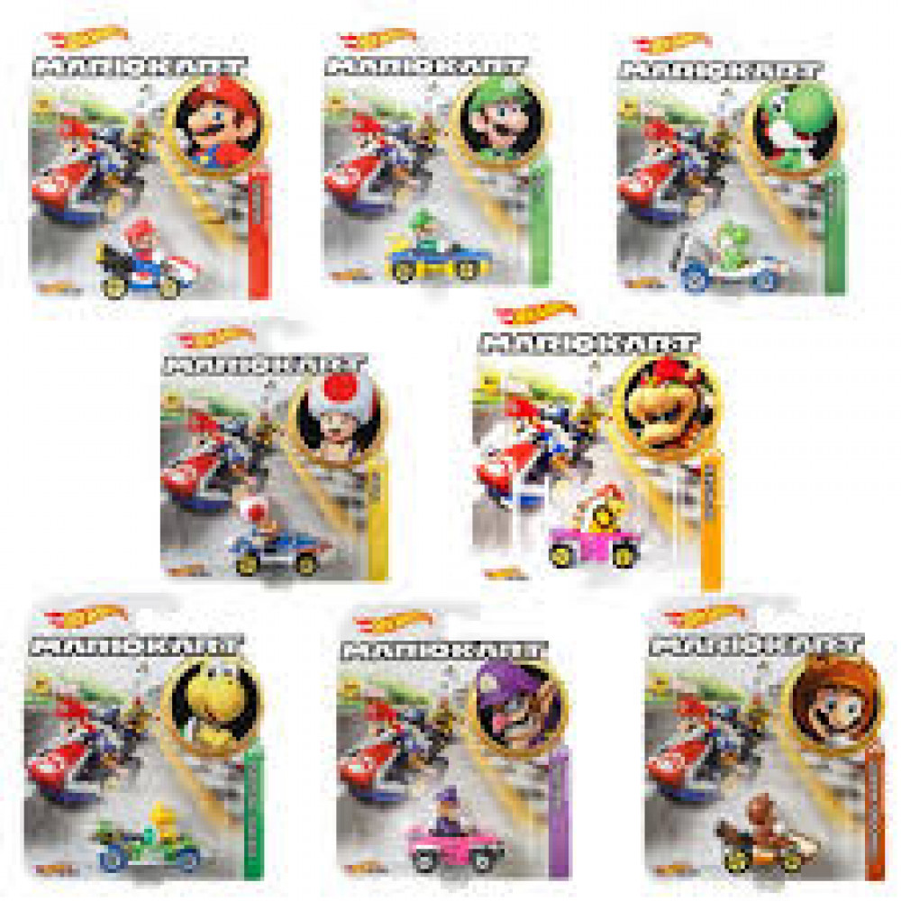 Hot Wheels Mario Kart Assorted- Specify which one
