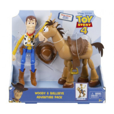 Pixar Toy Story Woody & Bullseye