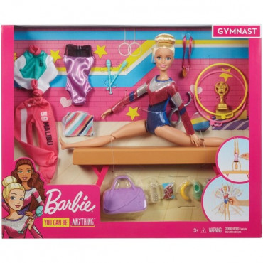 Barbie Gymnastics Play Set