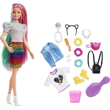 Barbie Cheetah Hair Doll