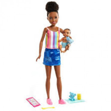Barbie Babysitter and Baby  Assorted