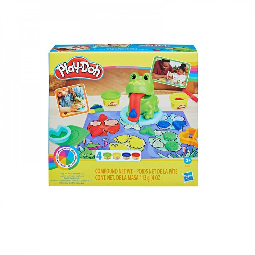 Play Doh FROG n' COLORS STARTER SET