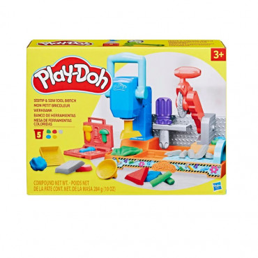 Play-Doh Stamp & Saw Tool Bench Playset